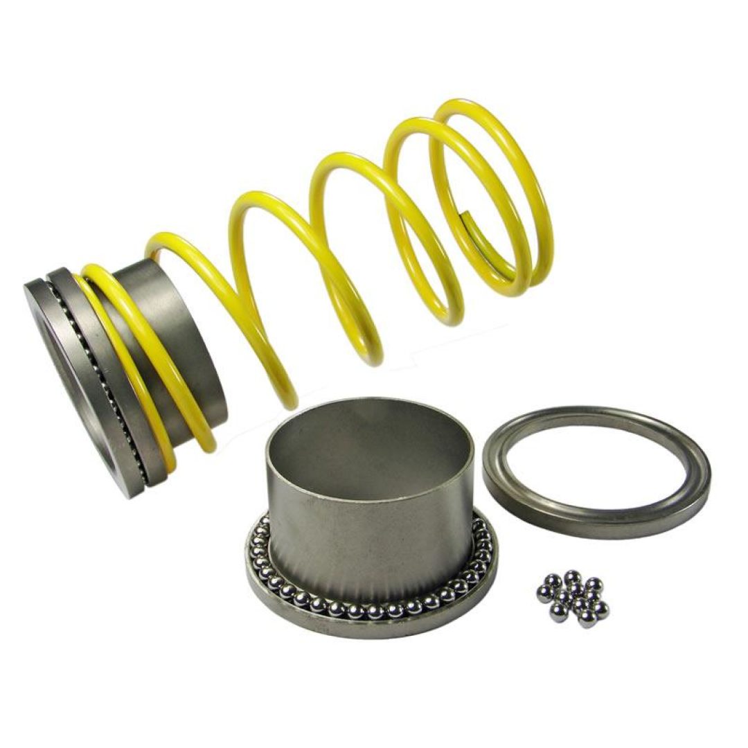 Stötdämparfjäderförstärkare Twist Control Aluminium/gul NARAKU – bild 2