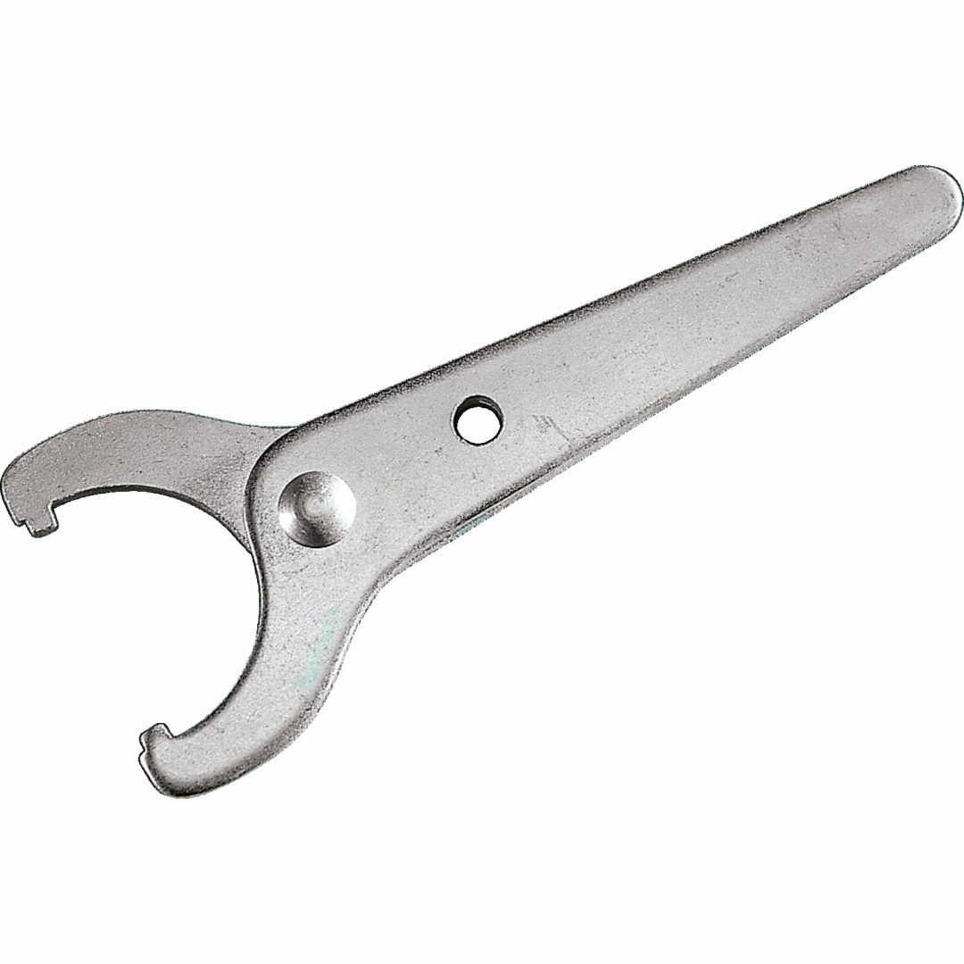 Stötdämparverktyg Shock Spanner Wrench Silver/Zink Stål DRAG SPECIALTIES SHOCK SPANNER WRENCH ZINC
