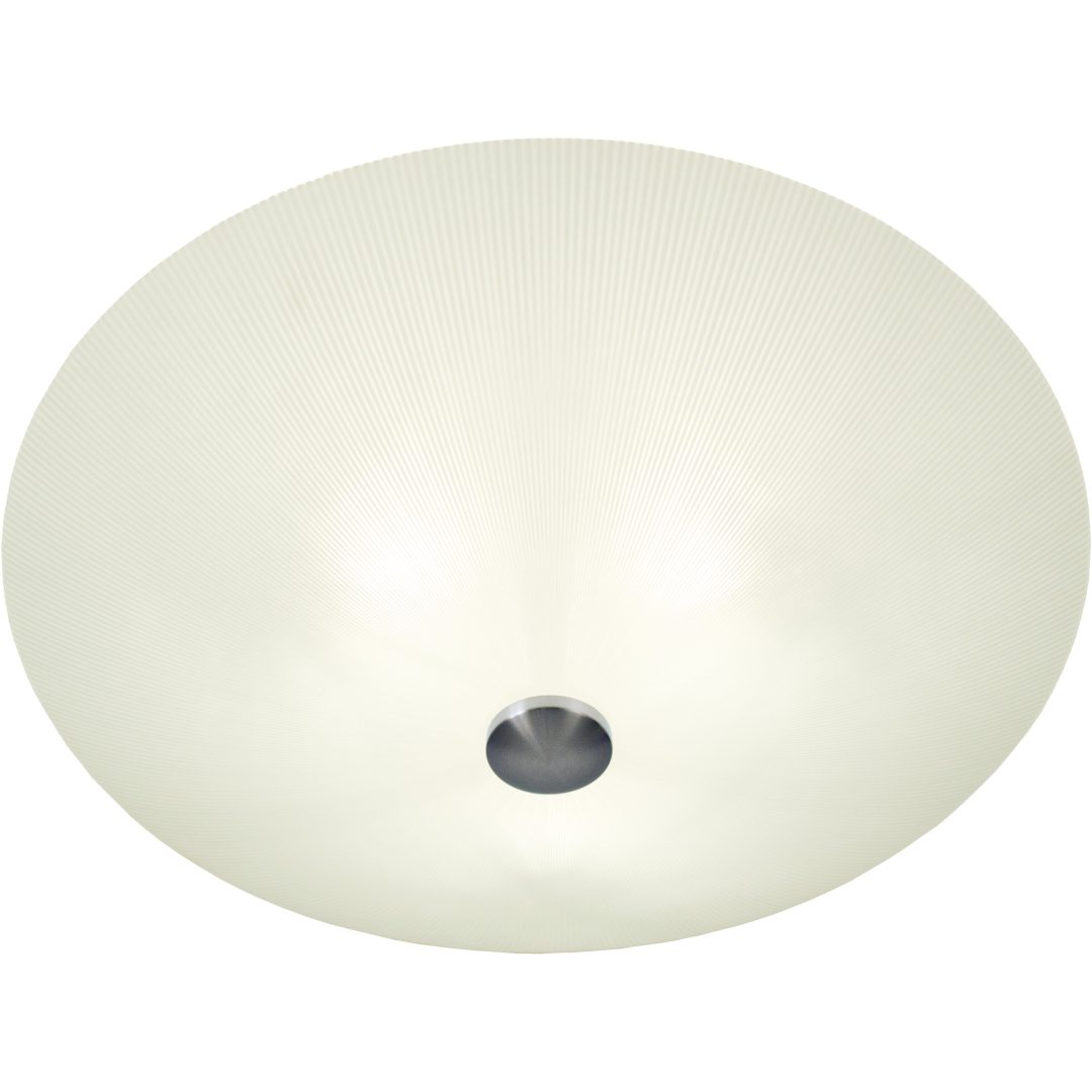 Stråla Plafond.vit/stål ANETA HOME Sockel E27 Vit /Stål