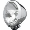 Strålkastare 4-1/2" Diamond-style Klar/Krom DRAG SPECIALTIES 4 1/2" – miniatyr 1