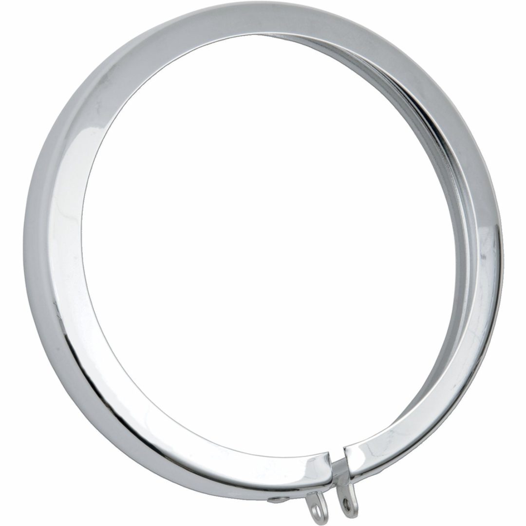 Strålkastare 4-1/2" Spotlight Krom DRAG SPECIALTIES RING TRIM CHR F/2001-0558