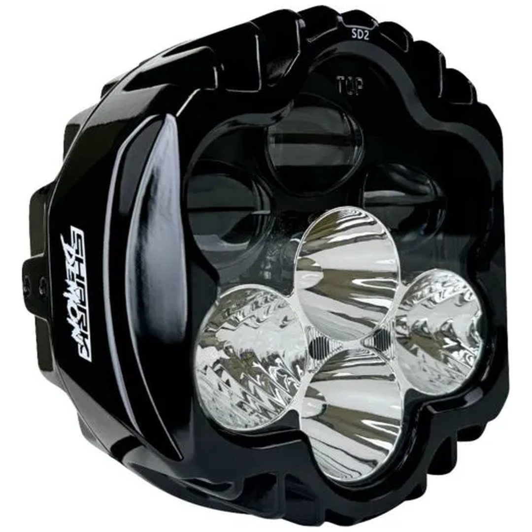 Strålkastare Demon Universal LED Svart CUSTOM DYNAMICS