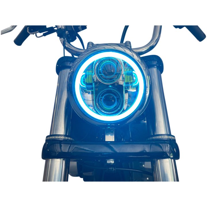 Strålkastare Proglow™ Klar/Krom CUSTOM DYNAMICS Strålkastare – bild 3