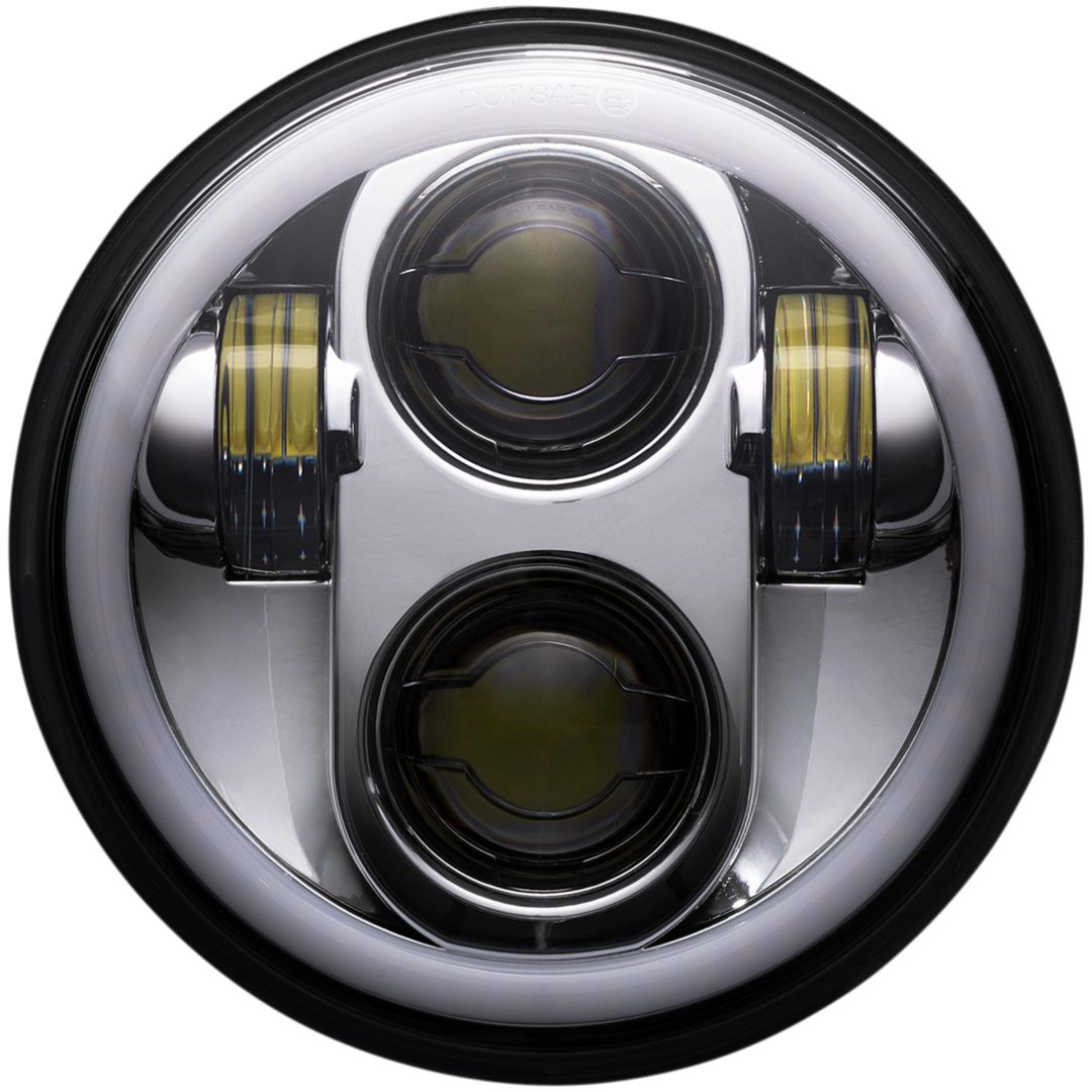Strålkastare Proglow™ Klar/Krom CUSTOM DYNAMICS Strålkastare