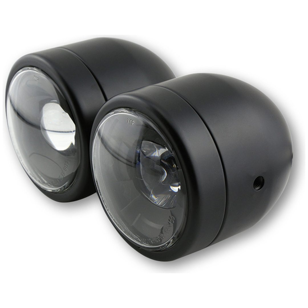 Strålkastare Twin LED smart Sidomonterad Svart HIGHSIDER – bild 2