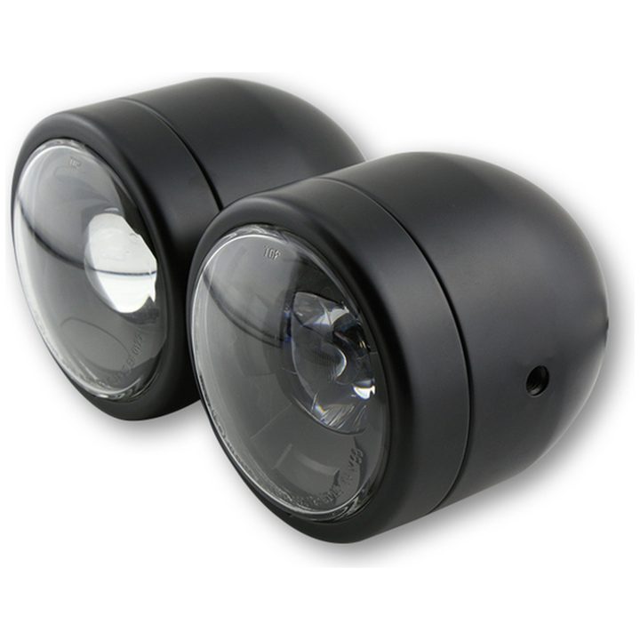 Strålkastare Twin LED smart Sidomonterad Svart HIGHSIDER – bild 2