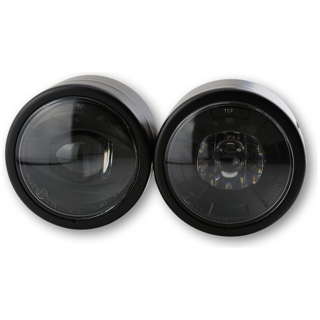 Strålkastare Twin LED smart Sidomonterad Svart HIGHSIDER – bild 3