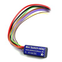 Strålkastarrelä Mini Svart AXEL JOOST ELEKTRONIK