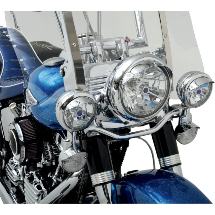 Strålkastarvisor Krom DRAG SPECIALTIES 4 1/2" – bild 2