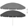 Strandparasoll antracit vidaXL 240 cm – miniatyr 2