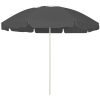 Strandparasoll antracit vidaXL 240 cm – miniatyr 1