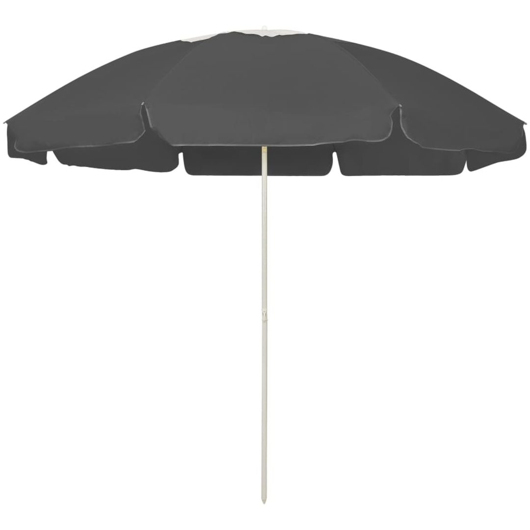 Strandparasoll antracit vidaXL 240 cm