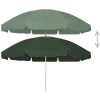 Strandparasoll grön vidaXL 240 cm – miniatyr 2
