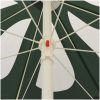 Strandparasoll grön vidaXL 240 cm – miniatyr 5
