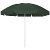 Strandparasoll grön vidaXL 240 cm – miniatyr 1