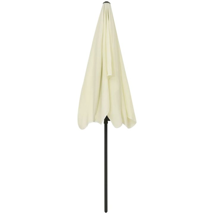 Strandparasoll gul vidaXL 200 x 125 cm – bild 5