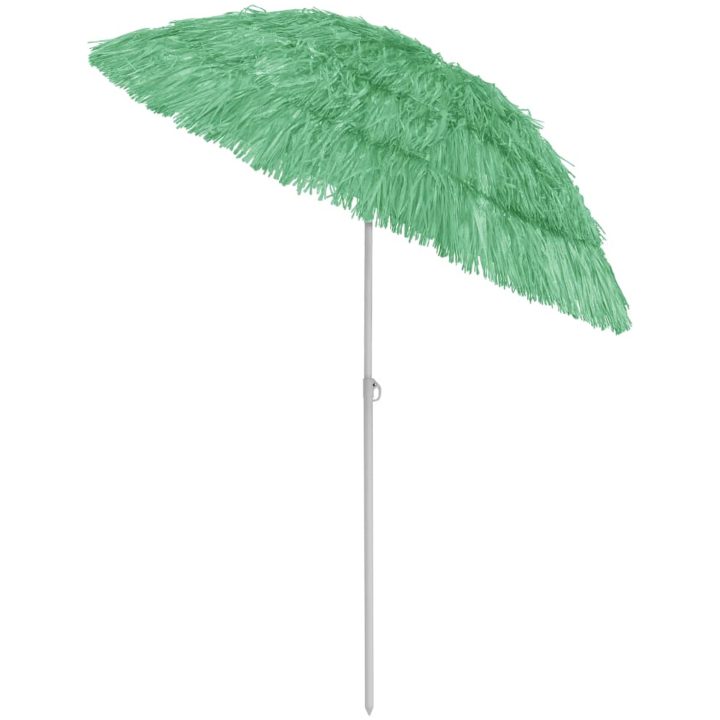 Strandparasoll Hawaii grön vidaXL 180 cm – bild 3