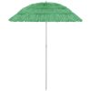 Strandparasoll Hawaii grön vidaXL 180 cm – miniatyr 1