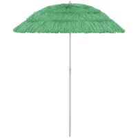 Strandparasoll Hawaii grön vidaXL