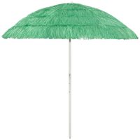 Strandparasoll Hawaii grön vidaXL