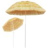 Strandparasoll naturlig Hawaii-stil vidaXL 180 cm – miniatyr 2