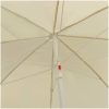Strandparasoll sandgul vidaXL 240 cm – miniatyr 5