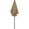 Strandparasoll taupe vidaXL 180 x 120 cm – miniatyr 5