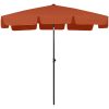 Strandparasoll terrakotta vidaXL 200 x 125 cm – miniatyr 2