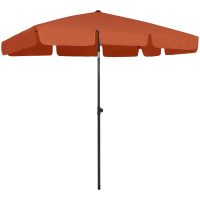 Strandparasoll terrakotta vidaXL