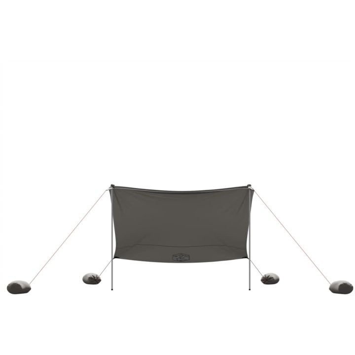 Strandskydd med sandpåsar grå vidaXL 304 x 300 cm – bild 4