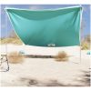 Strandskydd med sandpåsar grön vidaXL 304 x 300 cm – miniatyr 1