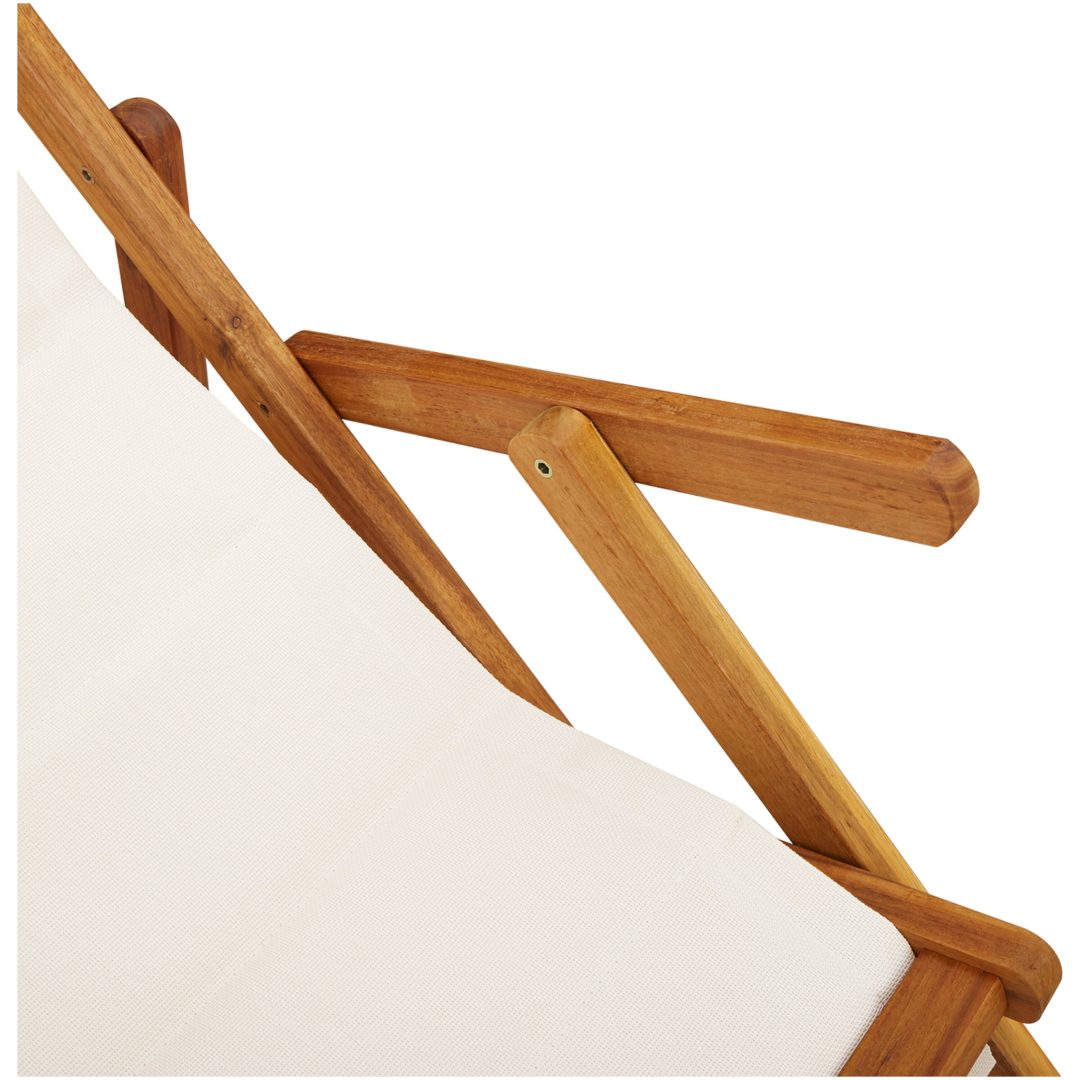 Strandstolar hopfällbara 2 st ljusgrå akaciaträ & textilen vidaXL 61.5 x 110 x 97 cm, 61.5 x 116 x 90 cm, 61.5 x 123 x – bild 8