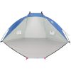 Strandtält azurblå 268x223x125 cm 185T polyester vidaXL – miniatyr 7