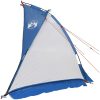 Strandtält azurblå 268x223x125 cm 185T polyester vidaXL – miniatyr 8