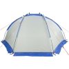 Strandtält azurblå 268x223x125 cm 185T polyester vidaXL – miniatyr 9