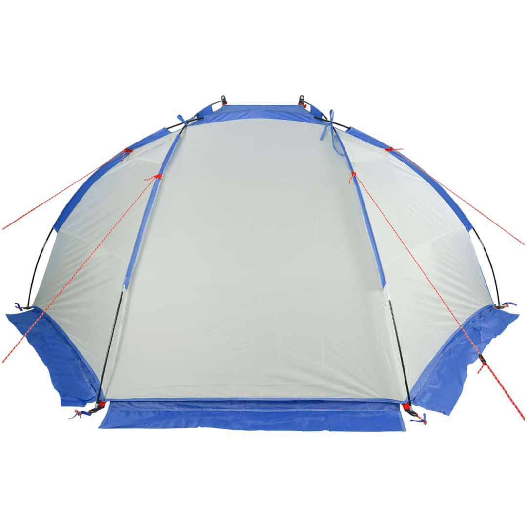 Strandtält azurblå 268x223x125 cm 185T polyester vidaXL – bild 9