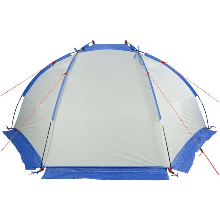 Strandtält azurblå 268x223x125 cm 185T polyester vidaXL – bild 9