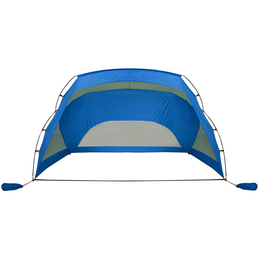 Strandtält azurblå 274x178x170/148 cm 185T polyester vidaXL – bild 5