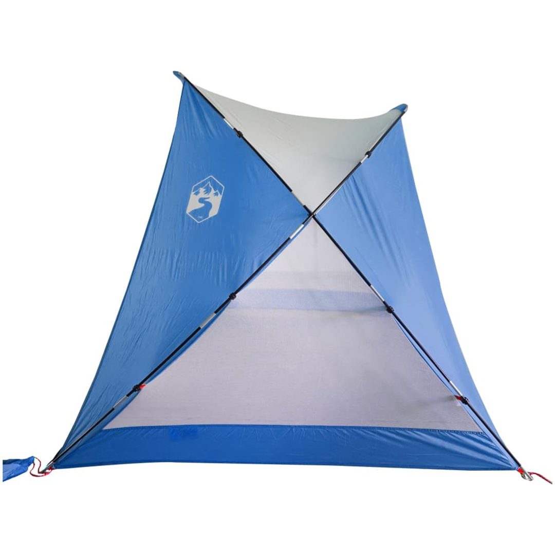 Strandtält azurblå 274x178x170/148 cm 185T polyester vidaXL – bild 6