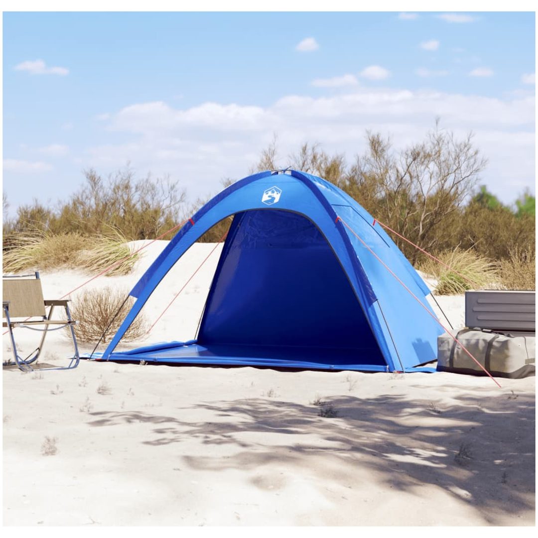 Strandtält azurblå vattentät vidaXL – bild 3