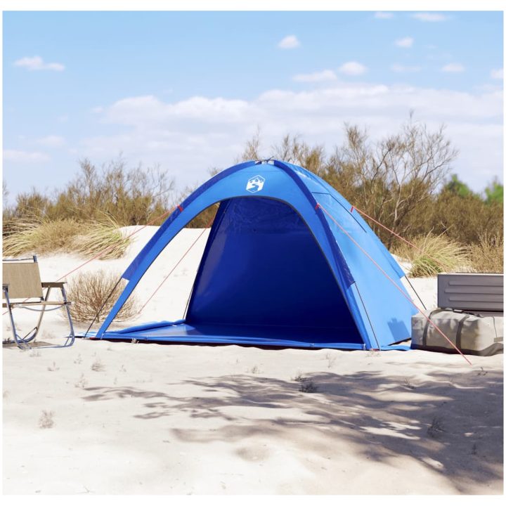 Strandtält azurblå vattentät vidaXL – bild 3