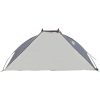 Strandtält grå 268x223x125 cm 185T polyester vidaXL – miniatyr 6