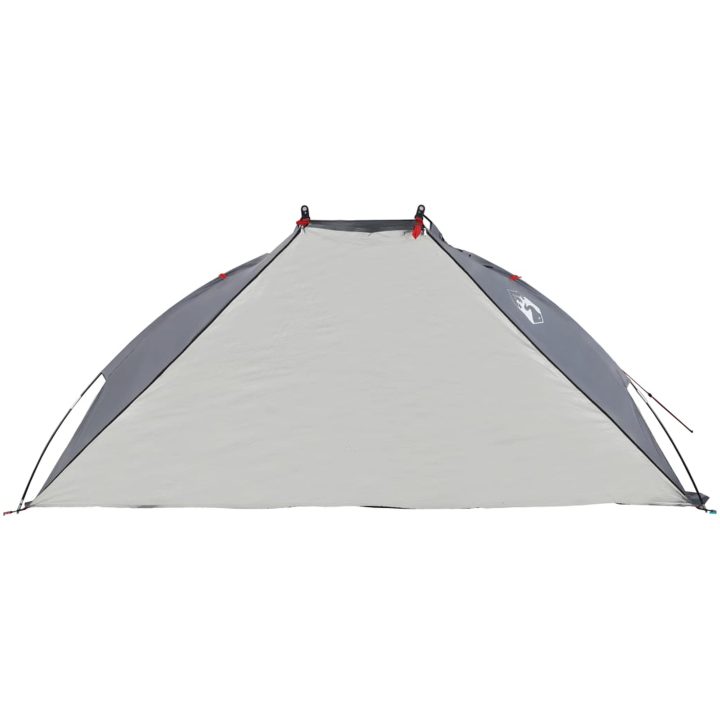 Strandtält grå 268x223x125 cm 185T polyester vidaXL – bild 6