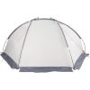 Strandtält grå 268x223x125 cm 185T polyester vidaXL – miniatyr 9