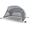 Strandtält grå 274x178x170/148 cm 185T polyester vidaXL – miniatyr 2