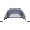 Strandtält grå 274x178x170/148 cm 185T polyester vidaXL – miniatyr 5