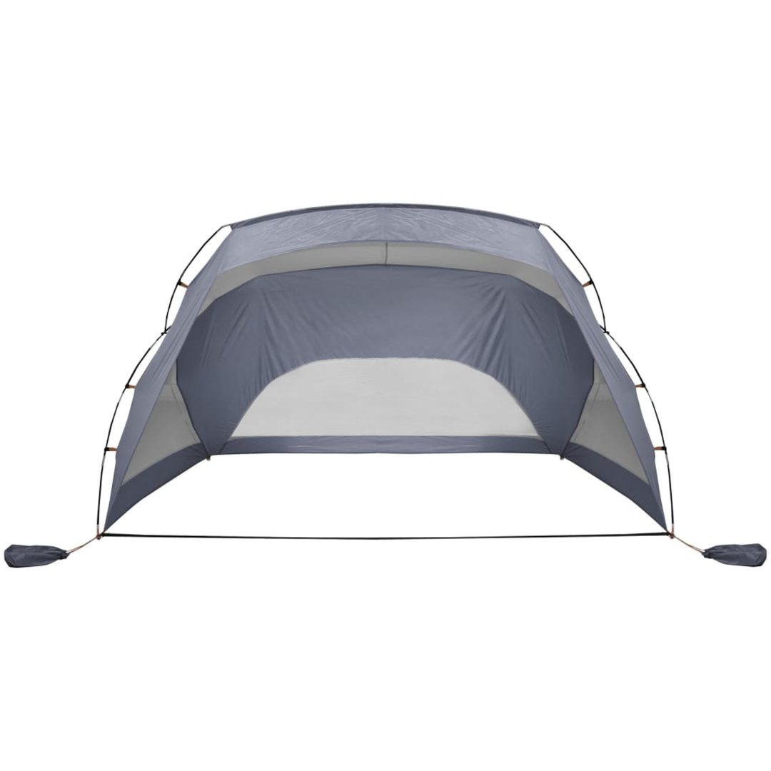 Strandtält grå 274x178x170/148 cm 185T polyester vidaXL – bild 5