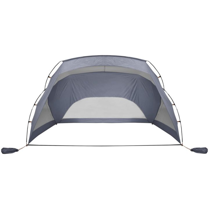 Strandtält grå 274x178x170/148 cm 185T polyester vidaXL – bild 5