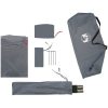 Strandtält grå 274x178x170/148 cm 185T polyester vidaXL – miniatyr 10