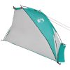 Strandtält havsgrön 268x223x125 cm 185T polyester vidaXL – miniatyr 5